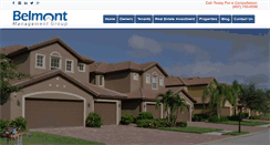 Desktop Screenshot of belmontmanagementgroup.com