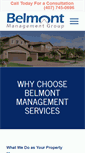 Mobile Screenshot of belmontmanagementgroup.com